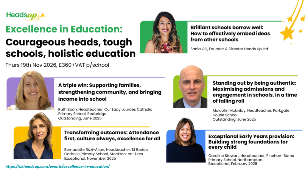 Speakers, Excellence in Education 2026